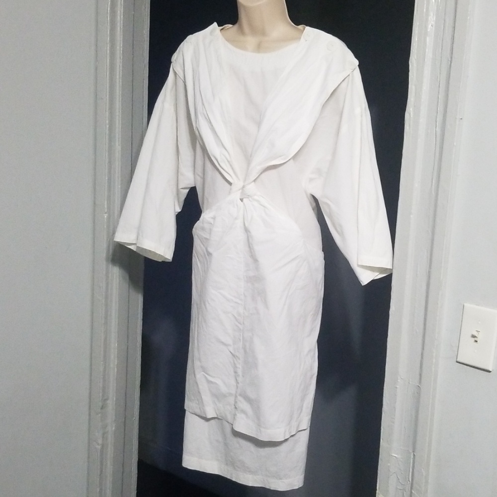 Cee gee by Sue wong vintage white dress size M